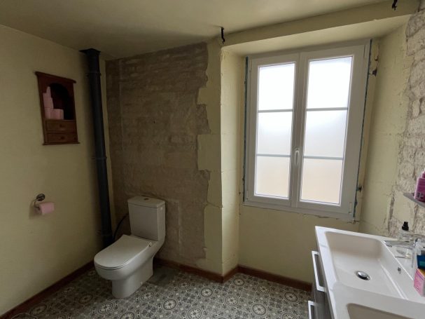 Salle d'eau étage avant travaux